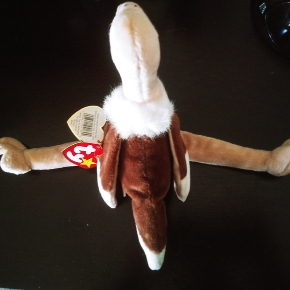 **Rare TY Beenie Baby, "Stretch" the Ostrich - Picture 4 of 8
